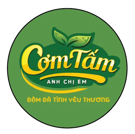 Logo Cơm Tấm Anh Chị Em